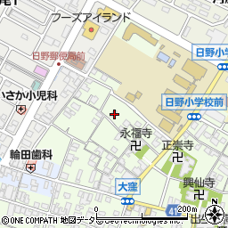 滋賀県蒲生郡日野町大窪485周辺の地図