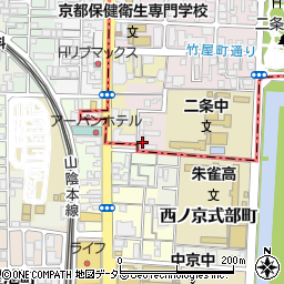 京都府京都市上京区主税町803-4周辺の地図