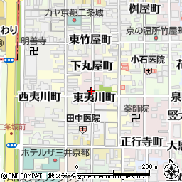 京都府京都市中京区東夷川町633周辺の地図