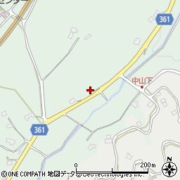 岡山県美作市中山144周辺の地図