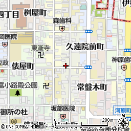 京都府京都市中京区松本町575-1周辺の地図