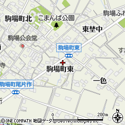 愛知県豊田市駒場町東139周辺の地図
