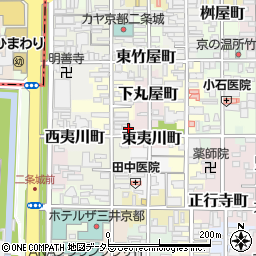 京都府京都市中京区東夷川町624周辺の地図