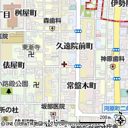 京都府京都市中京区松本町576-1周辺の地図