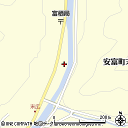 兵庫県姫路市安富町末広729周辺の地図
