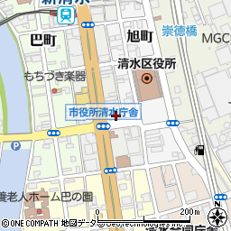 三菱ｕｆｊ銀行新清水 ａｔｍ 静岡市 銀行 Atm の住所 地図 マピオン電話帳