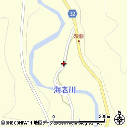 愛知県新城市副川市場周辺の地図