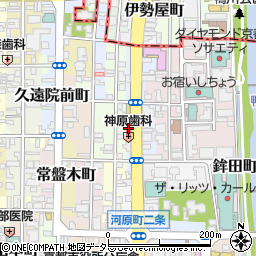 株式会社ワタナベ楽器店京都デジタル館周辺の地図
