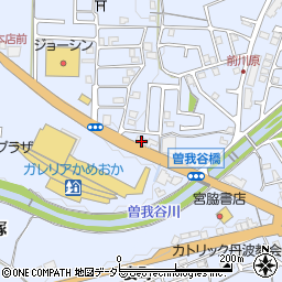 京都府亀岡市余部町宝久保15-5周辺の地図