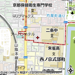 京都府京都市上京区主税町806周辺の地図