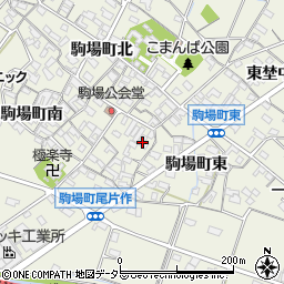 愛知県豊田市駒場町東65周辺の地図