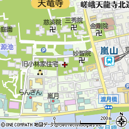 壽寧院周辺の地図