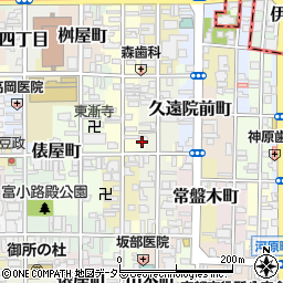 京都府京都市中京区松本町573周辺の地図