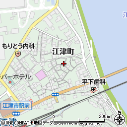 島根県江津市江津町825周辺の地図