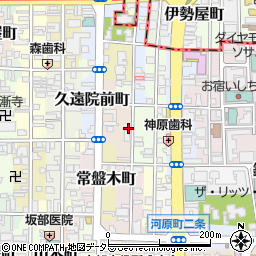 京都府京都市中京区藤木町37周辺の地図
