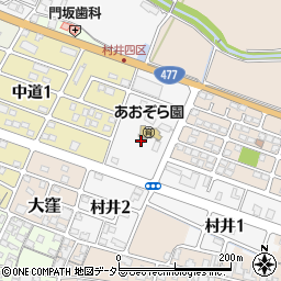 滋賀県蒲生郡日野町村井3丁目周辺の地図