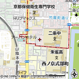 京都府京都市上京区主税町807周辺の地図