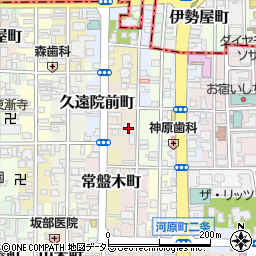 京都府京都市中京区藤木町36周辺の地図