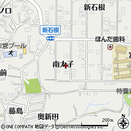 愛知県東海市富木島町南太子周辺の地図