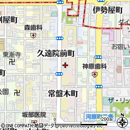 京都府京都市中京区藤木町27周辺の地図