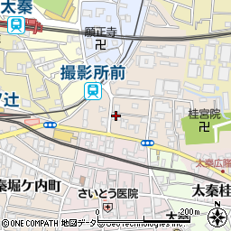 ファミリーマート太秦西蜂岡町店周辺の地図