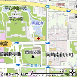 平安神宮会館周辺の地図