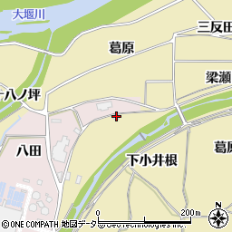 京都府亀岡市篠町柏原下小井根23周辺の地図