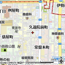 京都府京都市中京区松本町580周辺の地図