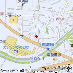 京都府亀岡市余部町榿又73-11周辺の地図