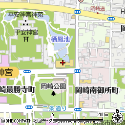 平安神宮周辺の地図