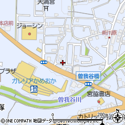 京都府亀岡市余部町榿又73-4周辺の地図