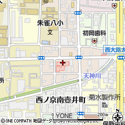 京都工場保健会診療所・医科周辺の地図