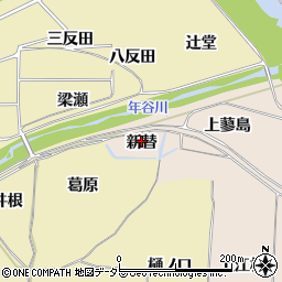 京都府亀岡市篠町山本新替周辺の地図