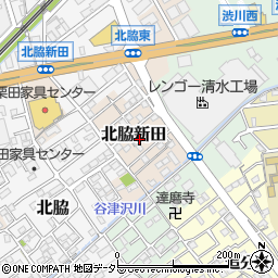 静岡県静岡市清水区北脇新田635周辺の地図