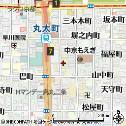 京都新聞社第２別館周辺の地図