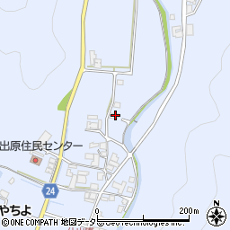 兵庫県多可郡多可町八千代区仕出原151周辺の地図