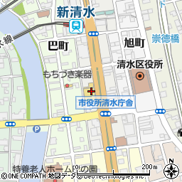 静岡県静岡市清水区相生町4周辺の地図