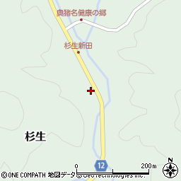 兵庫県川辺郡猪名川町杉生平井1周辺の地図