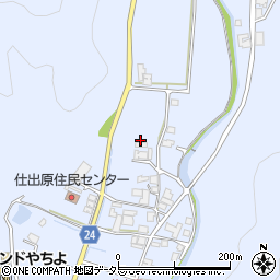兵庫県多可郡多可町八千代区仕出原243周辺の地図
