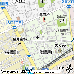 静岡県静岡市清水区入江南町12周辺の地図