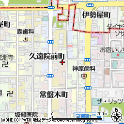 京都府京都市中京区藤木町33周辺の地図