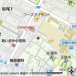 滋賀県蒲生郡日野町大窪417周辺の地図