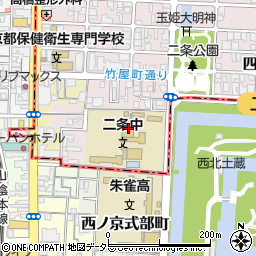 京都府京都市上京区主税町911周辺の地図