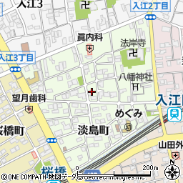静岡県静岡市清水区入江南町11周辺の地図