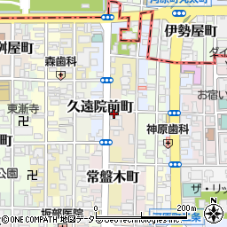 京都府京都市中京区藤木町23周辺の地図