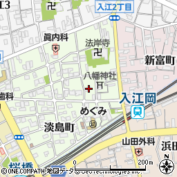 静岡県静岡市清水区入江南町5周辺の地図