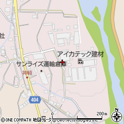 神崎建材工業株式会社周辺の地図