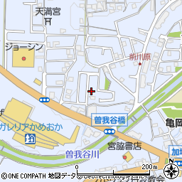 京都府亀岡市余部町榿又1-34周辺の地図