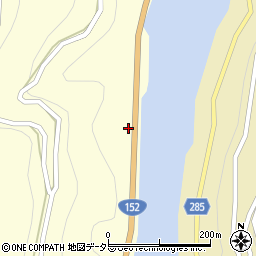 静岡県浜松市天竜区龍山町瀬尻652周辺の地図