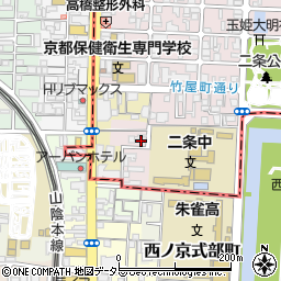 京都府京都市上京区主税町812-10周辺の地図